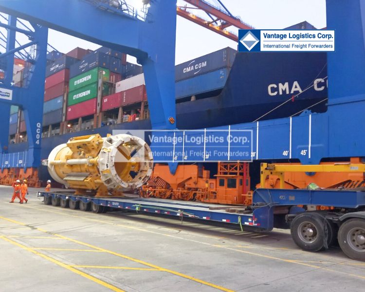 Hoàn thành chuyến vận chuyển phụ tùng thiết bị quá khổ quá tải cho Dự Án Mỏ Đại Hùng