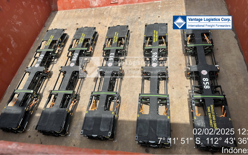 Successful Flat Top Wagons Project Shipment with Exclusive Deployment of 34,000 DWT Vessel from Indonesia to New Zealand Successful Flat Top Wagons Project Shipment with Exclusive Deployment of 34,000 DWT Vessel from Indonesia to New Zealand