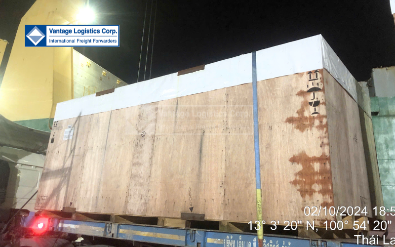 Successful Transportation Of Shredder Plants Project Cargo From Thailand To USA Successful Transportation Of Shredder Plants Project Cargo From Thailand To USA