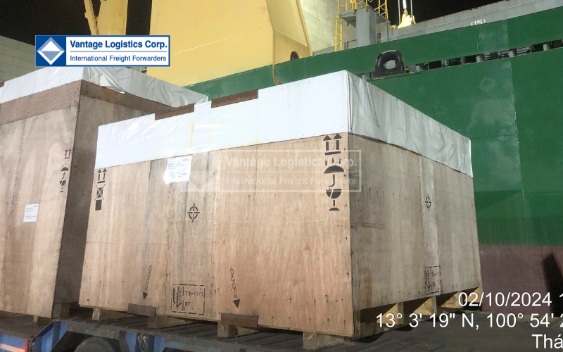 Successful Transportation Of Shredder Plants Project Cargo From Thailand To USA Successful Transportation Of Shredder Plants Project Cargo From Thailand To USA