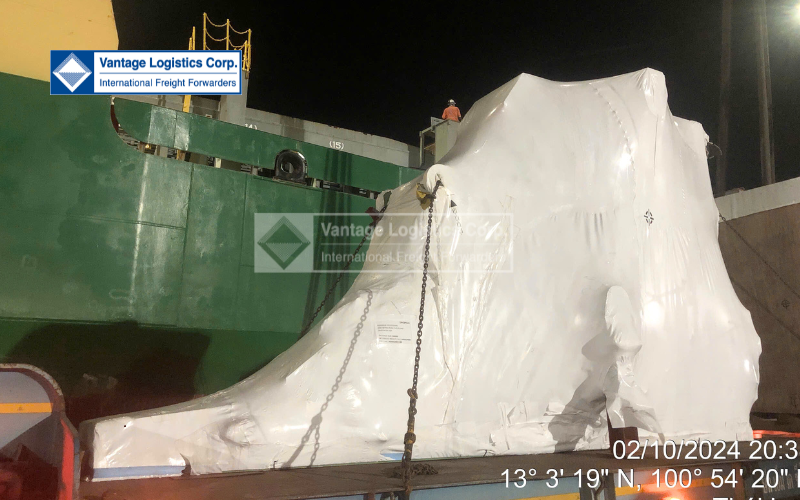 Successful Transportation Of Shredder Plants Project Cargo From Thailand To USA Successful Transportation Of Shredder Plants Project Cargo From Thailand To USA