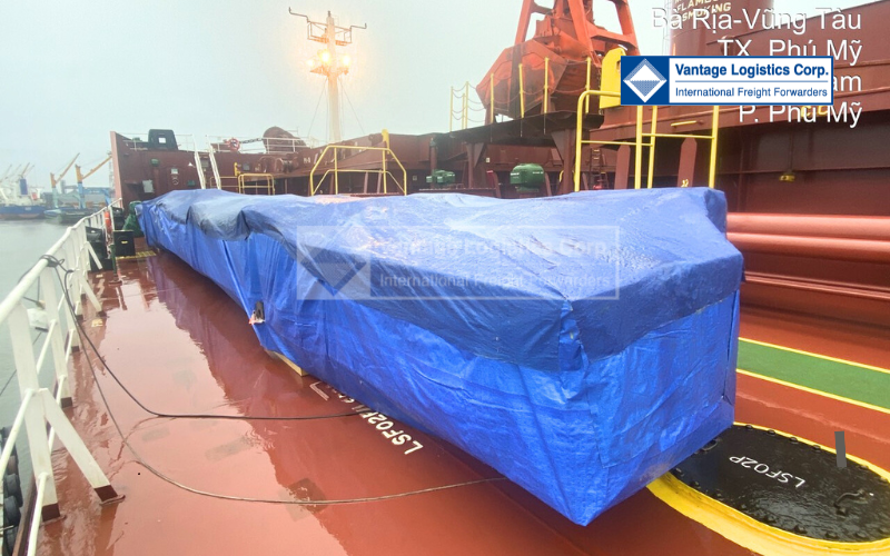 Successful Transportation of the Walking-Beam Furnace Project Shipment from Viet Nam to the USA Successful Transportation of the Walking-Beam Furnace Project Shipment from Viet Nam to the USA