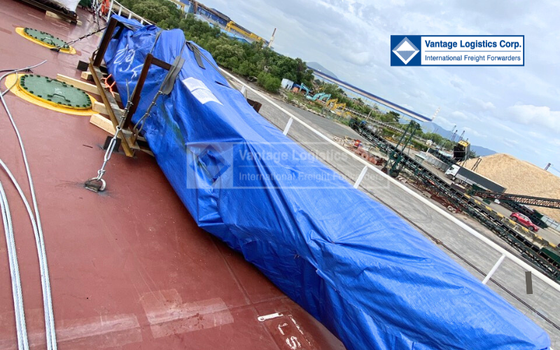 Successful Transportation of the Walking-Beam Furnace Project Shipment from Viet Nam to the USA Successful Transportation of the Walking-Beam Furnace Project Shipment from Viet Nam to the USA