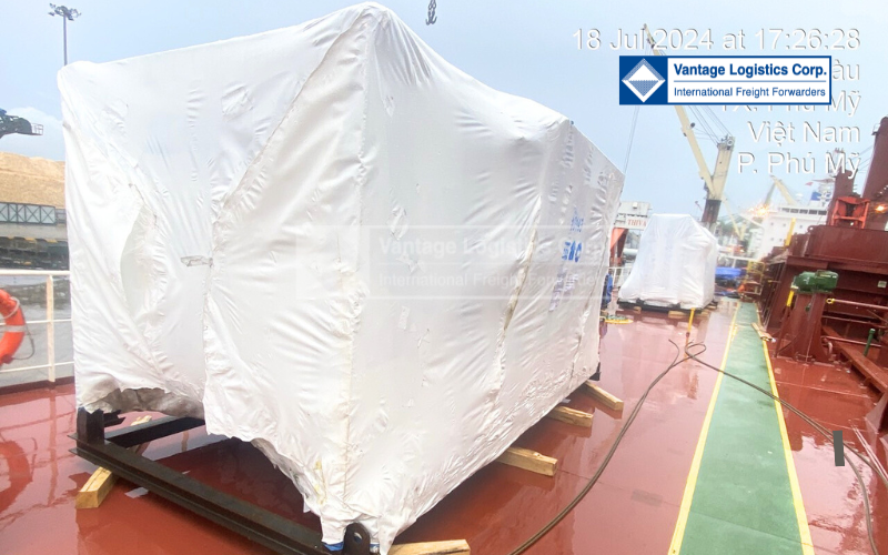 Successful Transportation of the Walking-Beam Furnace Project Shipment from Viet Nam to the USA Successful Transportation of the Walking-Beam Furnace Project Shipment from Viet Nam to the USA