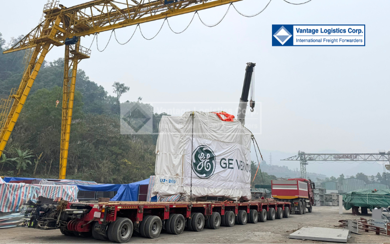 Successfully Continued the Transportation of Equipment for the Hoa Binh Hydropower Plant Expansion Project Successfully Continued the Transportation of Equipment for the Hoa Binh Hydropower Plant Expansion Project