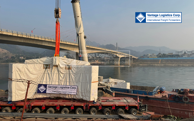 Successfully Continued the Transportation of Equipment for the Hoa Binh Hydropower Plant Expansion Project Successfully Continued the Transportation of Equipment for the Hoa Binh Hydropower Plant Expansion Project