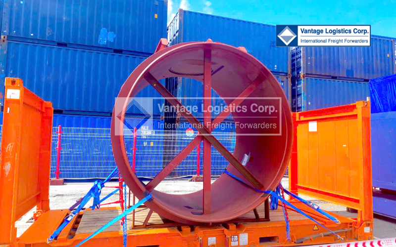 Successfully Transported of Oversized Cargo from Norway for Factory Song Cam Shipbuilding Successfully Transported of Oversized Cargo from Norway for Factory Song Cam Shipbuilding