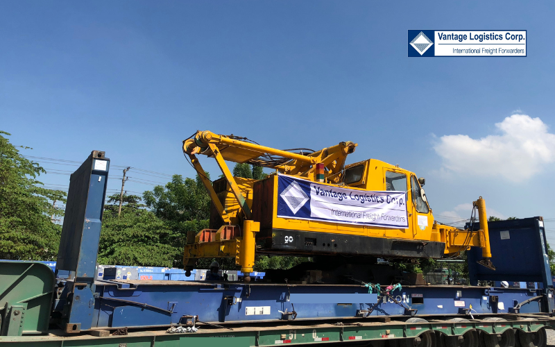 Tạm xuất máy móc xây dựng cho dự án xây dựng cầu Atran tại Myanmar