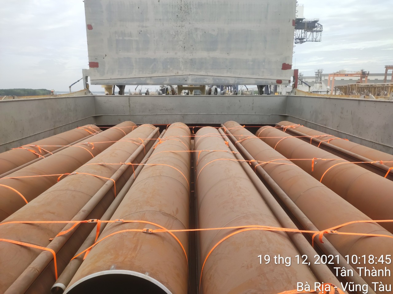 Tiếp Tục Vận Chuyển Thành Công Ba Lô Hàng Siêu Trường Cho Dự Án Xây Dựng Cầu Đường Sắt Bangabandhu Sheikh Mujib