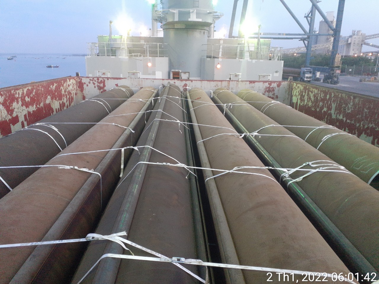 Tiếp Tục Vận Chuyển Thành Công Ba Lô Hàng Siêu Trường Cho Dự Án Xây Dựng Cầu Đường Sắt Bangabandhu Sheikh Mujib