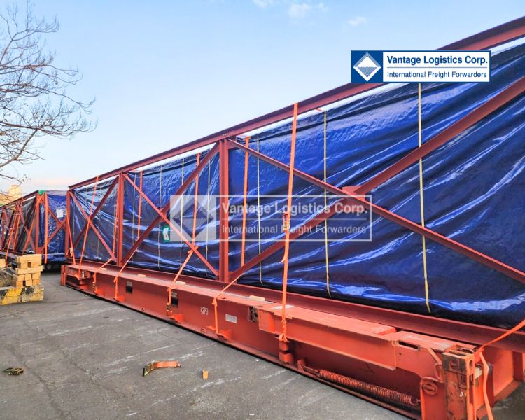 Transportation of a Shipment of Collecting Electrode for SULUT-1 Coal-Fired Steam Power Plant
