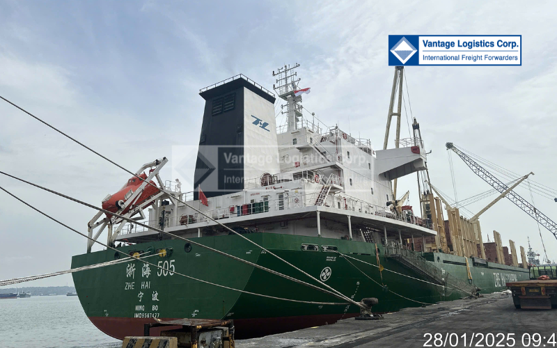 Vận chuyển thành công dự án Flat Top Wagons với việc triển khai độc quyền tàu 34.000 DWT từ Indonesia đến New Zealand