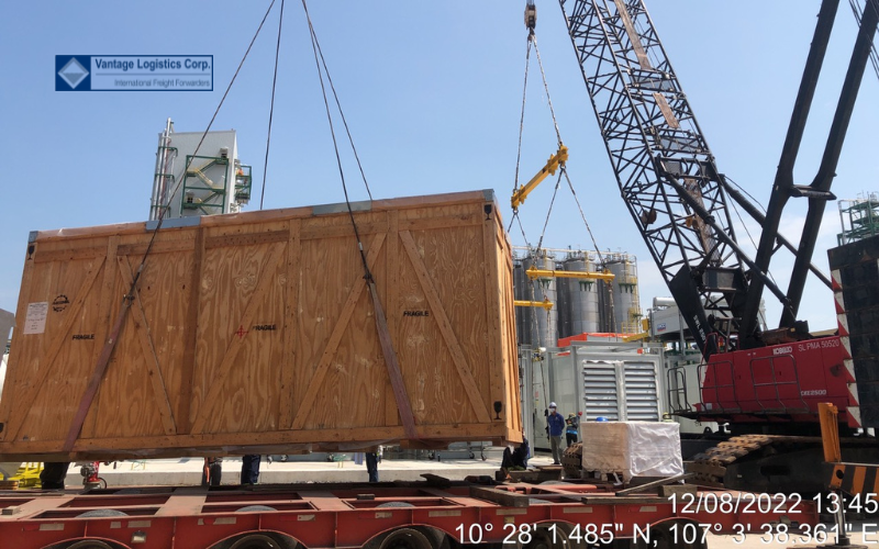 Vận chuyển thành công hai lô hàng tiếp theo của dự án Lọc Dầu Long Sơn