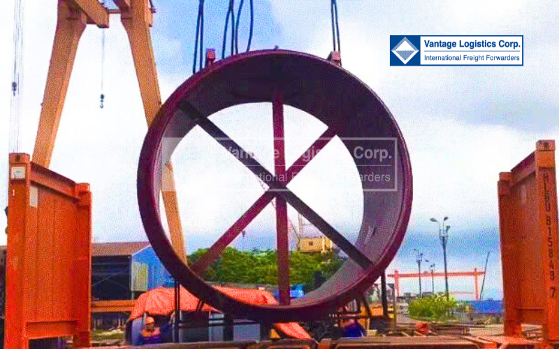 Vận Chuyển Thành Công Hàng Quá Khổ Từ Na Uy Cho Dự Án Song Cam Shipbuilding