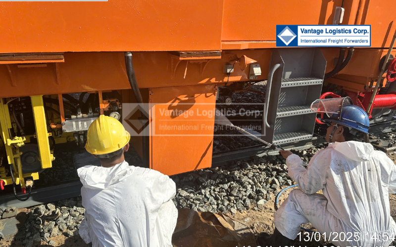 Vận chuyển thành công Thiết bị cho Dự Án Carmichael Rail Network từ Thái Lan đến Australia Vận chuyển thành công Thiết bị cho Dự Án Carmichael Rail Network từ Thái Lan đến Australia