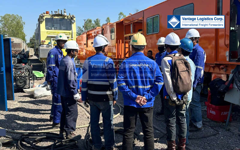 Vận chuyển thành công Thiết bị cho Dự Án Carmichael Rail Network từ Thái Lan đến Australia Vận chuyển thành công Thiết bị cho Dự Án Carmichael Rail Network từ Thái Lan đến Australia