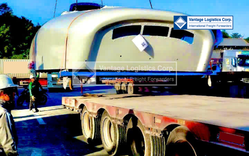 Vantage Logistics successfully transported of Wind Turbine Shell to Bac Lieu Construction Site via Huu Nghi Border Gate Vantage Logistics successfully transported of Wind Turbine Shell to Bac Lieu Construction Site via Huu Nghi Border Gate