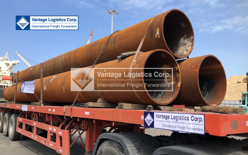 Vantage Logistics successfully transported Tubular Steel Structure oversized for Greater Changhua Offshore Wind Projects (CHW2204)