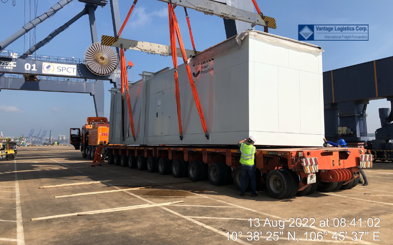 Vantage successfully delivered the next two shipments for Petrochemical Complex Plant Project