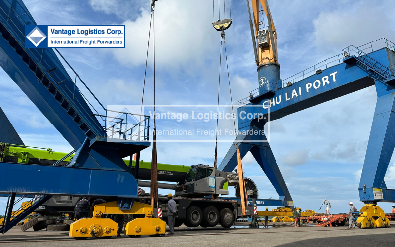 Vantage successfully transported Oversized and Overloaded Cargo for Monsoon Wind Power Project in Laos