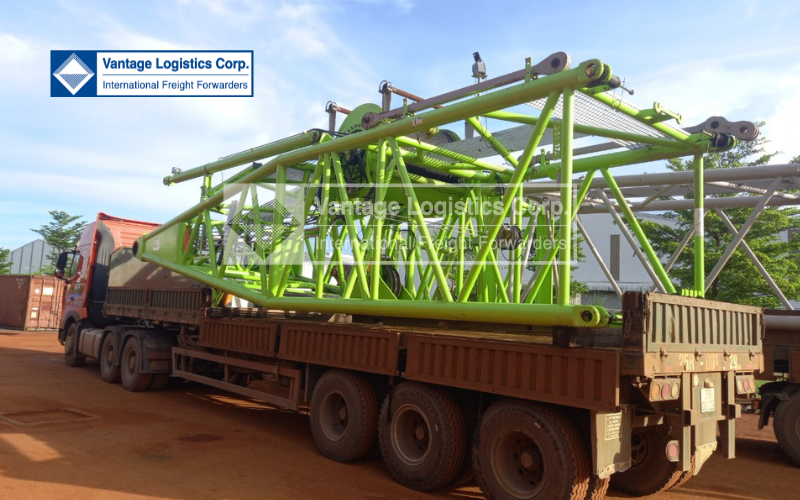 Vantage successfully transported Oversized and Overloaded Cargo for Monsoon Wind Power Project in Laos