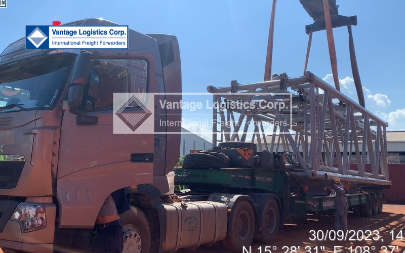 Vantage successfully transported Oversized and Overloaded Cargo for Monsoon Wind Power Project in Laos