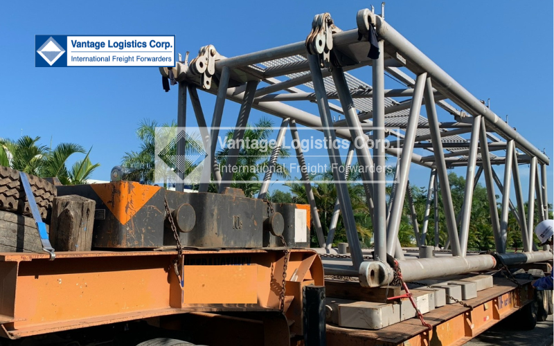 Vantage successfully transported Oversized and Overloaded Cargo for Monsoon Wind Power Project in Laos