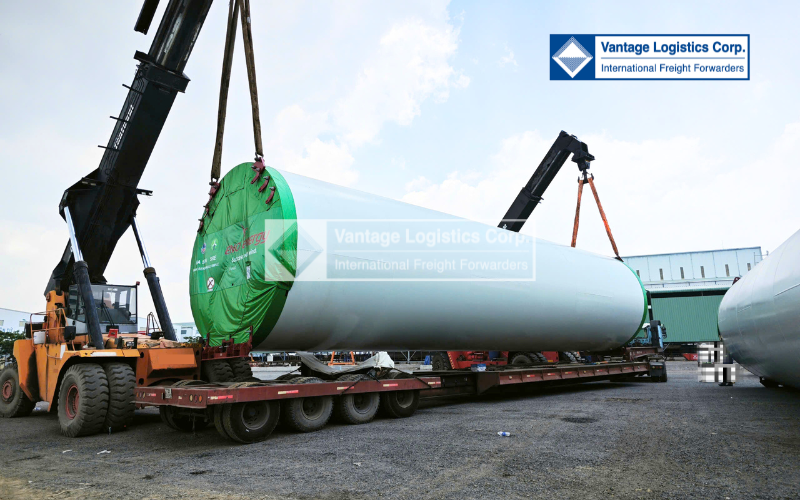 Hoàn Thành Thành Công 2 Chuyến Hàng Dự Án Tháp Điện Gió Từ Việt Nam Đến Đức
