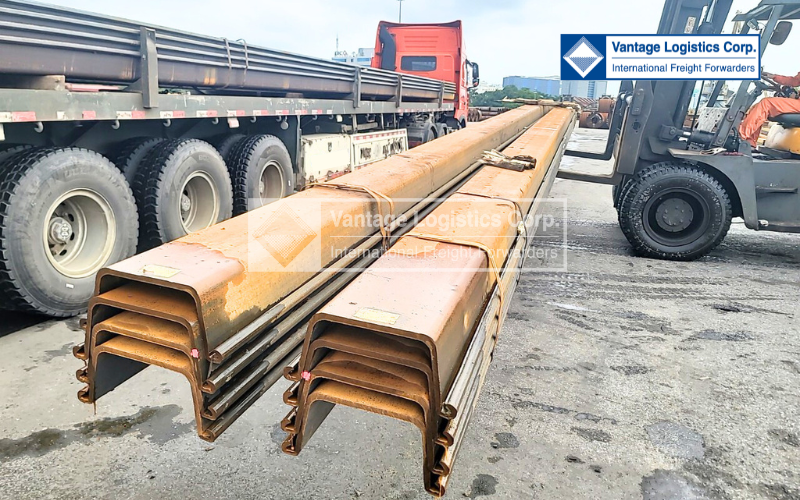 Successful China-Vietnam In Transit Shipment of Larsen Piles – Integrated Logistics for Nationwide Construction Projects Successful China-Vietnam In Transit Shipment of Larsen Piles – Integrated Logistics for Nationwide Construction Projects