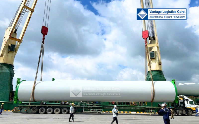 Successfully Delivers 2 Shipments of Wind Turbine Towers from Viet Nam To Germany