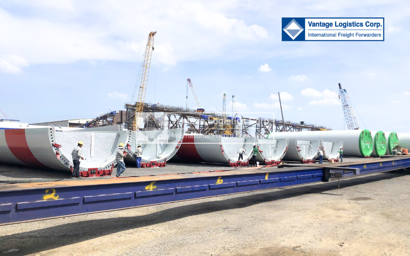 Successfully Delivers 2 Shipments of Wind Turbine Towers from Viet Nam To Germany