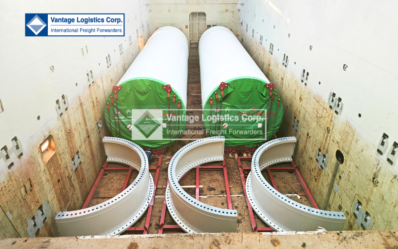 Successfully Delivers 2 Shipments of Wind Turbine Towers from Viet Nam To Germany