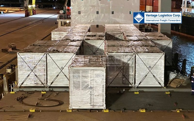 VANTAGE LOGISTICS SUPPORTS BATTERY ENERGY STORAGE SYSTEMS SHIPMENT FOR CLEAN ENERGY PROJECTS IN CHILE